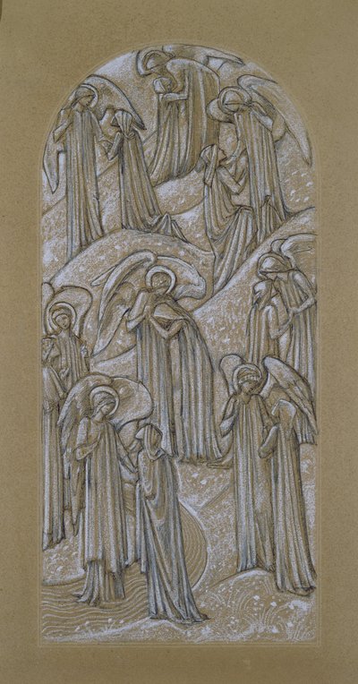 Study for a Stained Glass Window by Edward Burne Jones